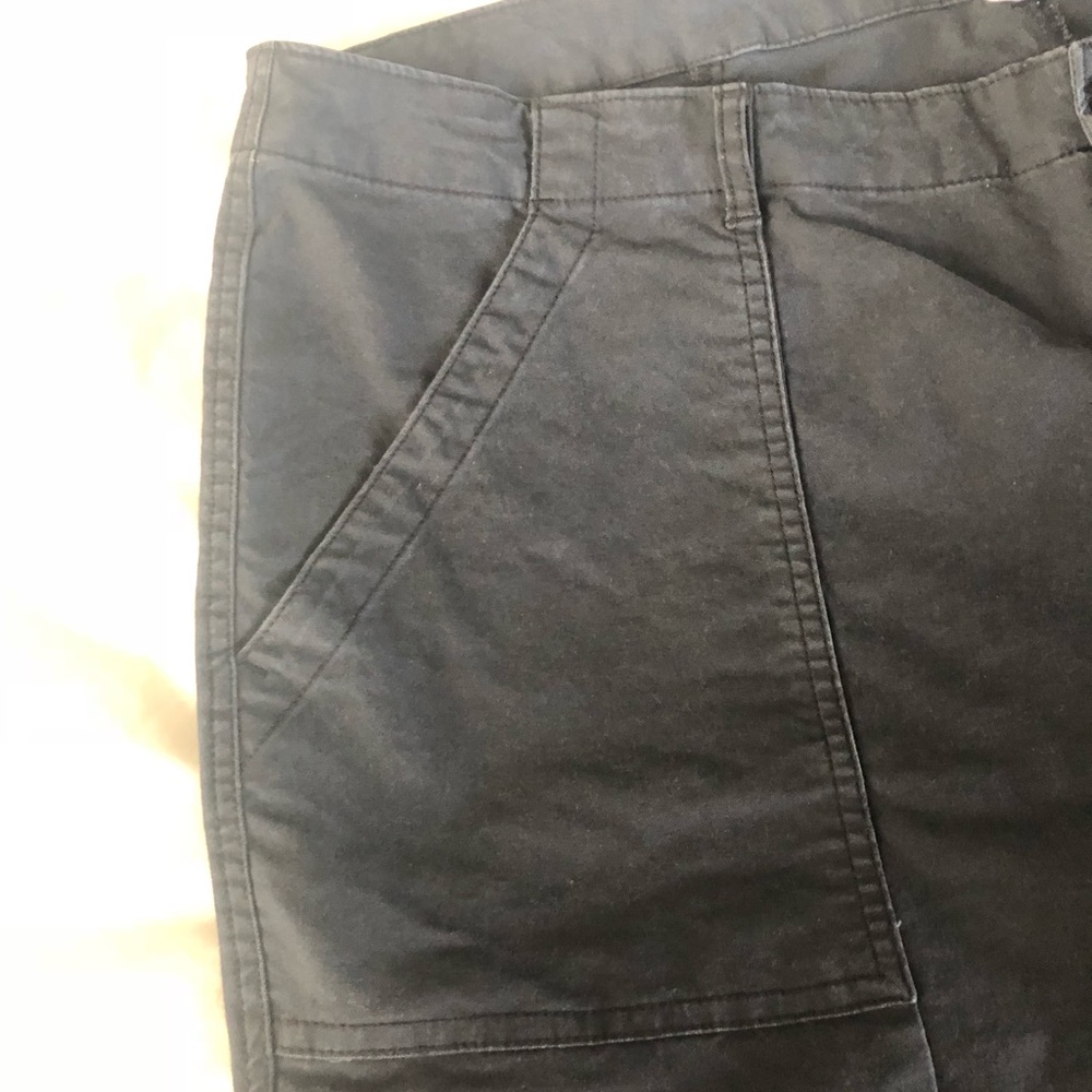 Old Navy Dark Grey Utility pants with raw hem. 20